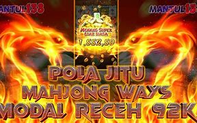 Rtp Mahjong Ways 1 Hari Ini